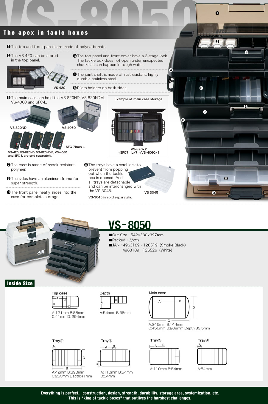 流行に メイホウ バーサス8050 スモーク sushitai.com.mx